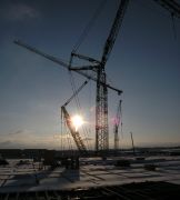 Picture of a tower crane